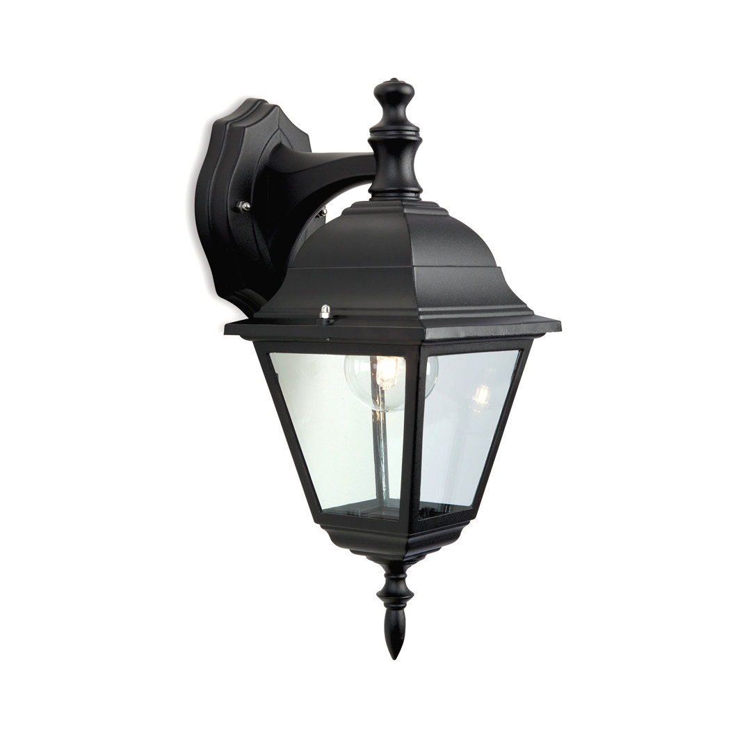 Elleise Grey 25Cm H Hardwired Integrated LED Outdoor Wall Lantern