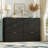 6 Drawer 47.1" W Wood Modern Double Dresser-118658247