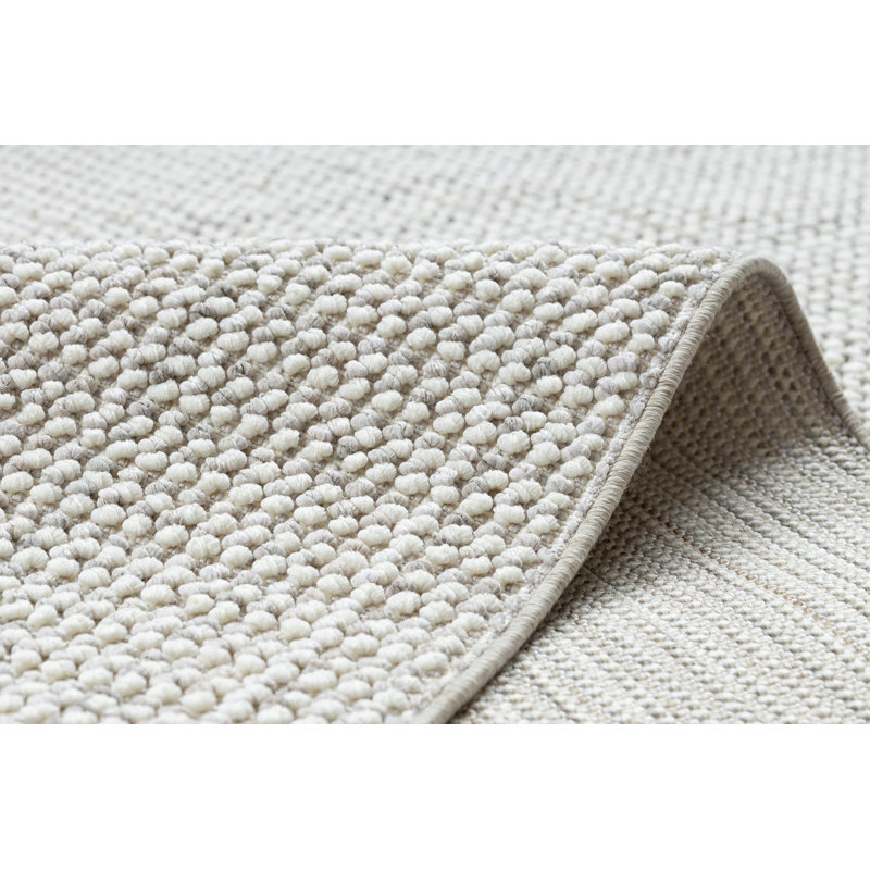 Alaray Solid Colour Flatweave Area Rug, Rectangular 160 x 220cm