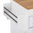 85.5" Kitchen Island With Extendable Dining Table-1761448516