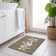 Machine Washable Indoor/Outdoor Christmas Presents Xhevrie Brown Rug