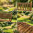 Backyard Loveseat,Wooden Rocking Chair,Garden Rocking Bench