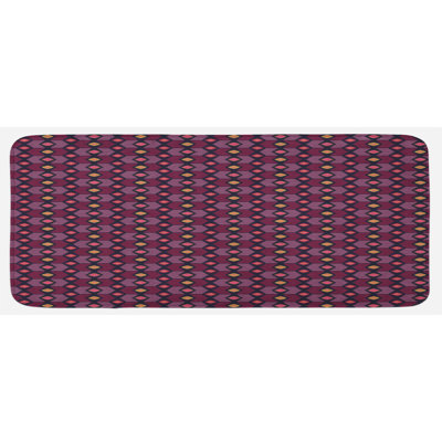 Eclectic Synthetic Kitchen Mat