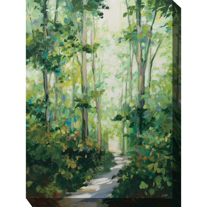 Art sur toile forêt