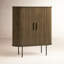 Iris 2-Door Accent Cabinet with Tambour Doors-80860623