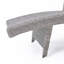Chaise longue en osier Crete