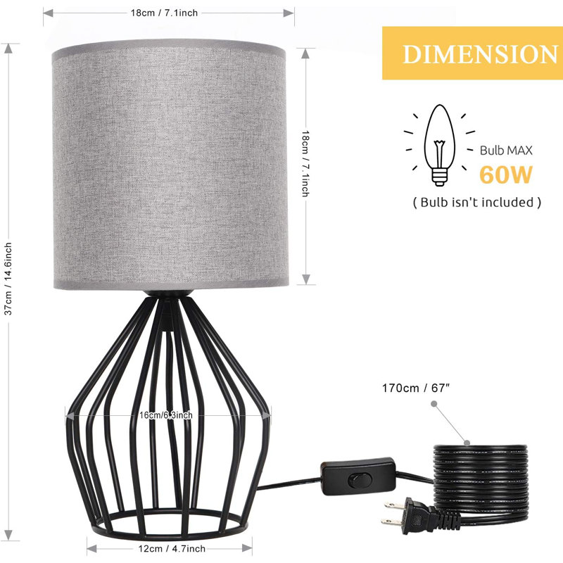 Ensemble de 2 lampes de table Modern