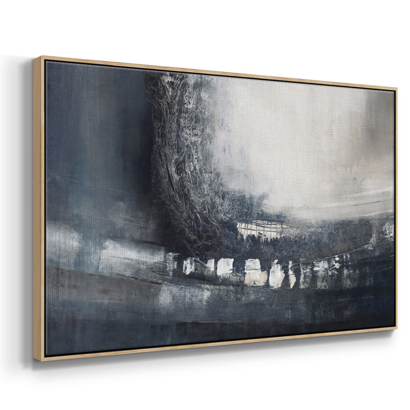 «Beyond Shadows I», reproduction d'art sur toile encadrée, H 37 po x l 25 po x P 2 po, Bois naturel