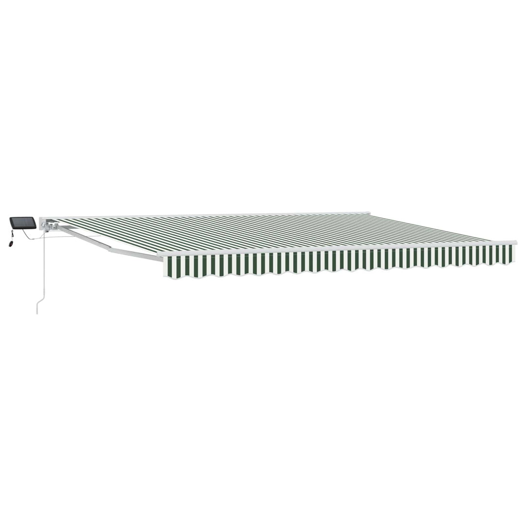VidaXL Polyester Cover Retractable Patio Awning