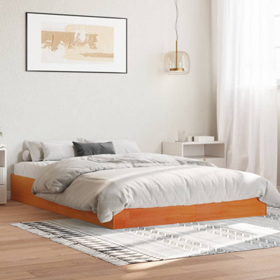 Normanna Solid Wood Bed