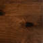 Table de chevet rustique 14 po, finition whisky vieilli, bois massif, sans assemblage, finition décorative de style chalet 14 po, style
