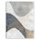 «Organic Curve Layers», art mural sur toile tendue