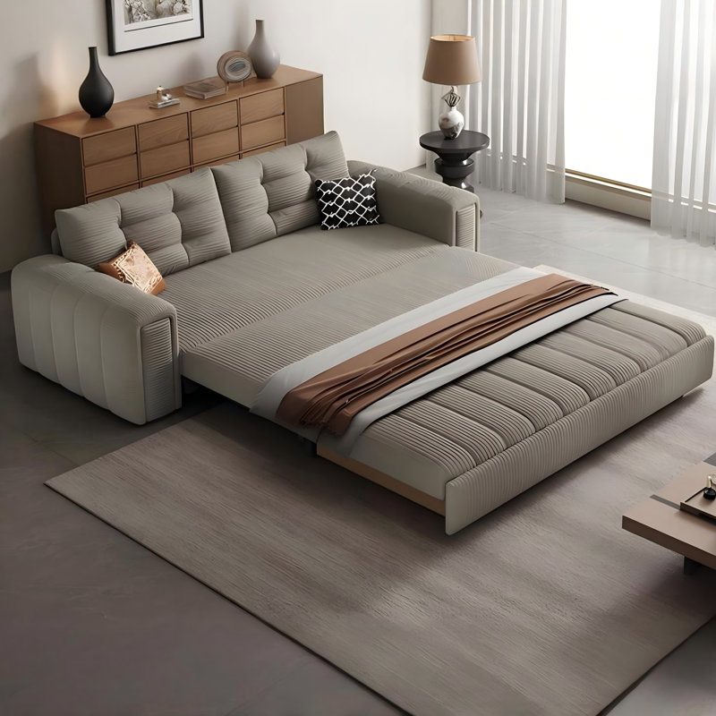 Canapé-lit convertible 89,57 po, 33.86" H x 89.37" W x 33.46" D