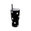 Stainless Steel 20 oz. Tumbler, Enchanted Dot