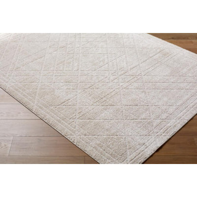 Tapis tissé à la machine La Luna