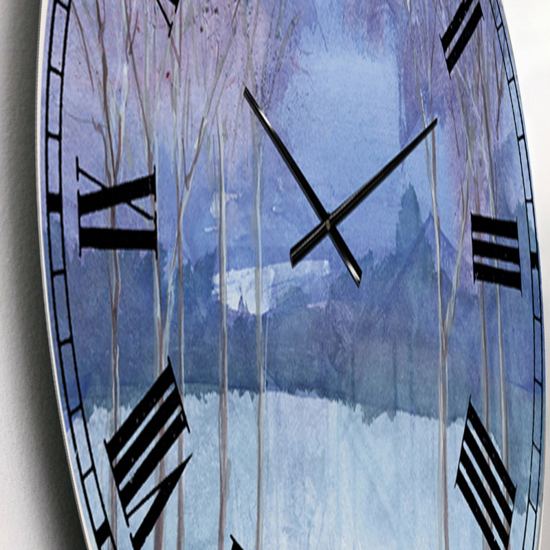 Evening Serenade II - Horloge murale traditionnelle, Petit