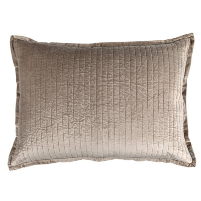 Aria Velvet Lumbar Pillow Cover & Insert