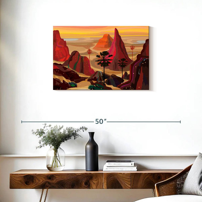 Paysage Alvord, H 20 po x l 30 po