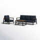 Townsend 4 - Person Patio Conversation Sets with Cushions