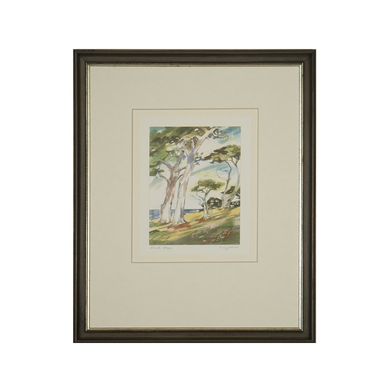 «Seaside Slope» par Daughdrill - peinture encadrée