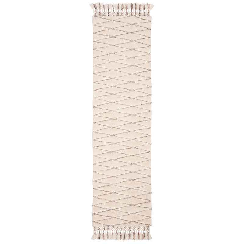 Powell Hand Tufted Performance Geometric Rug, Runner 2'3" x 8'