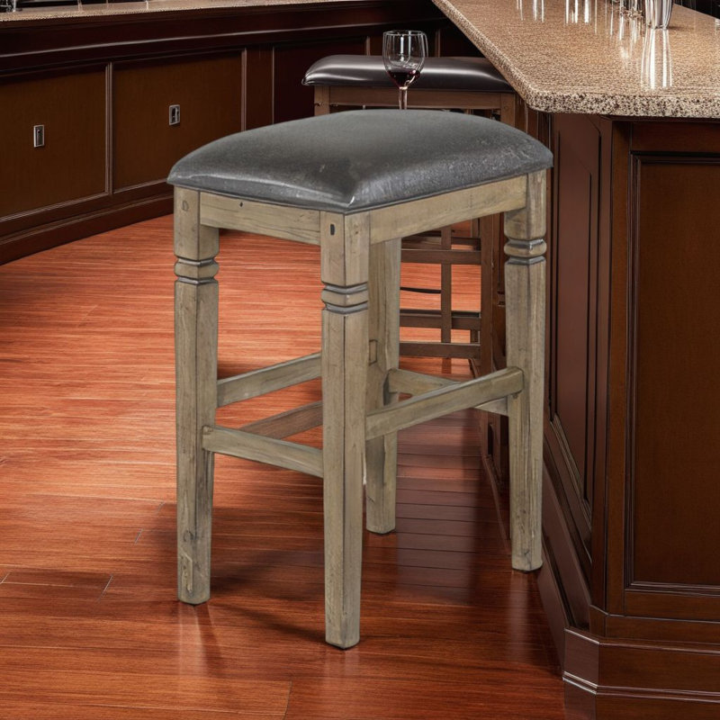Tabouret de comptoir rembourré 30 po Yael