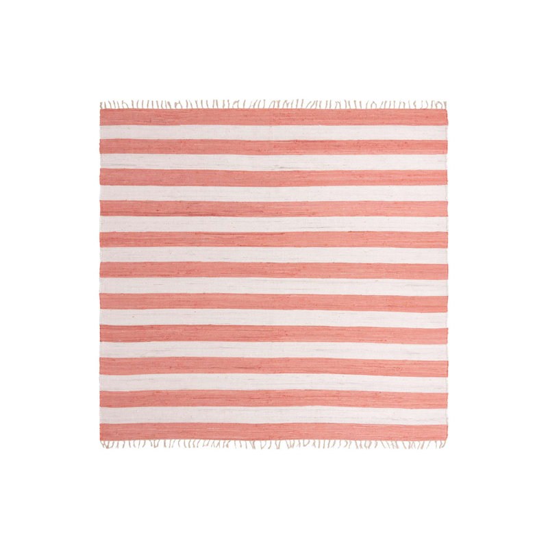 Clerestory Cotton Striped Indoor Rug, Rectangle 10' x 14'1"