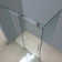Langham 60" W x 75" H Frameless Rectangle Sliding Shower Enclosure with Fixed Panel