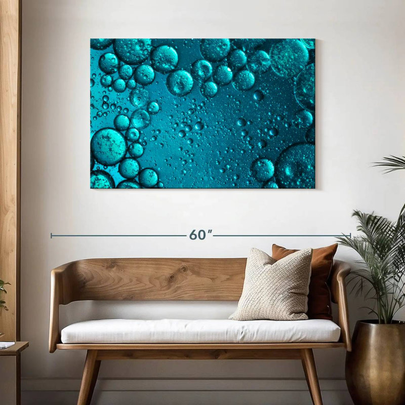 Avery Blue Colored Bubbles, 30" H x 45" W