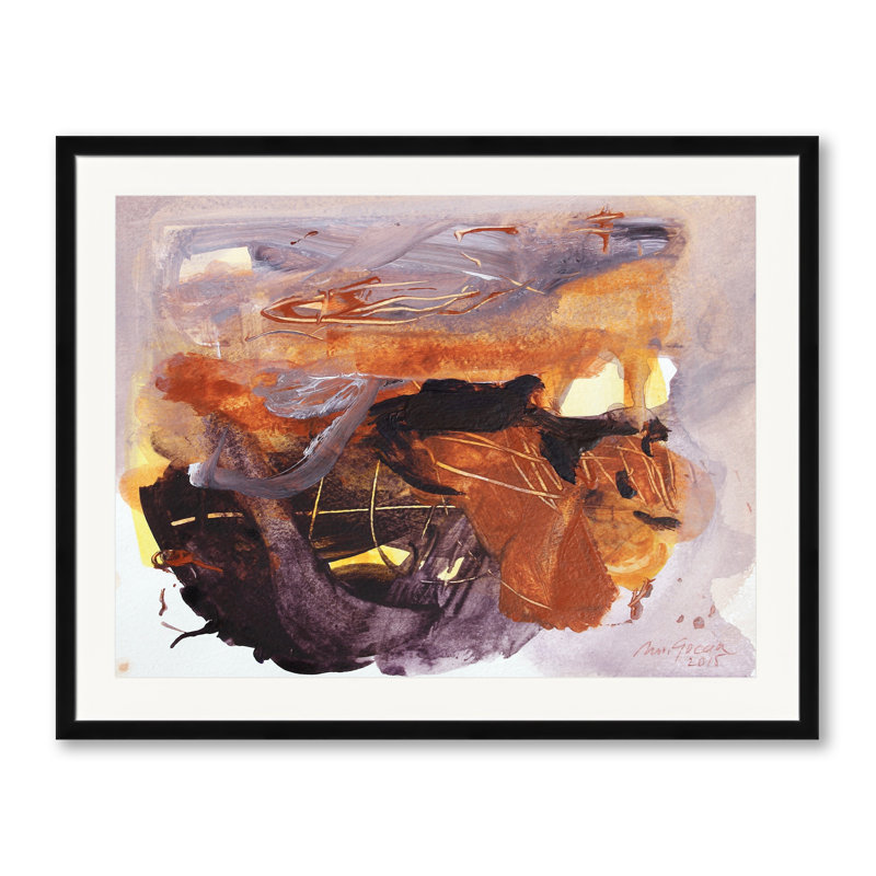 Arizona #8 Print by Simona Gocan, Black Framed Paper, 25.25" H x 31.25" W