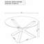 Table basse chromée en verre trempé