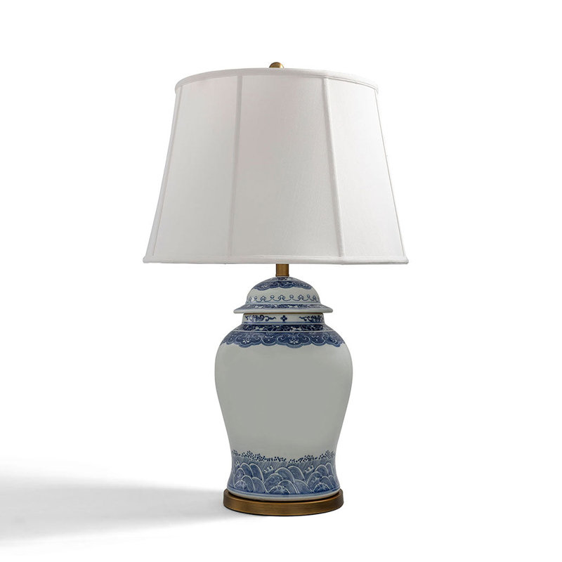 Lampe bleue Ming