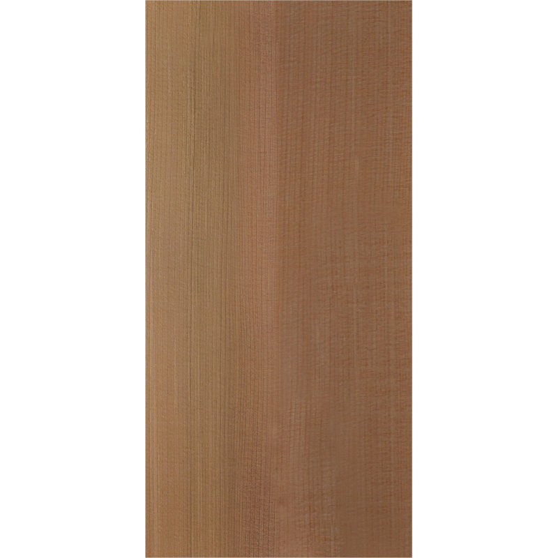 Queue de chevron lisse l 5 5 po x H 12 po x L 24 po, cèdre rouge de l'Ouest, Cèdre rouge, H 12 po x l 5 1/2 po x L 24 po