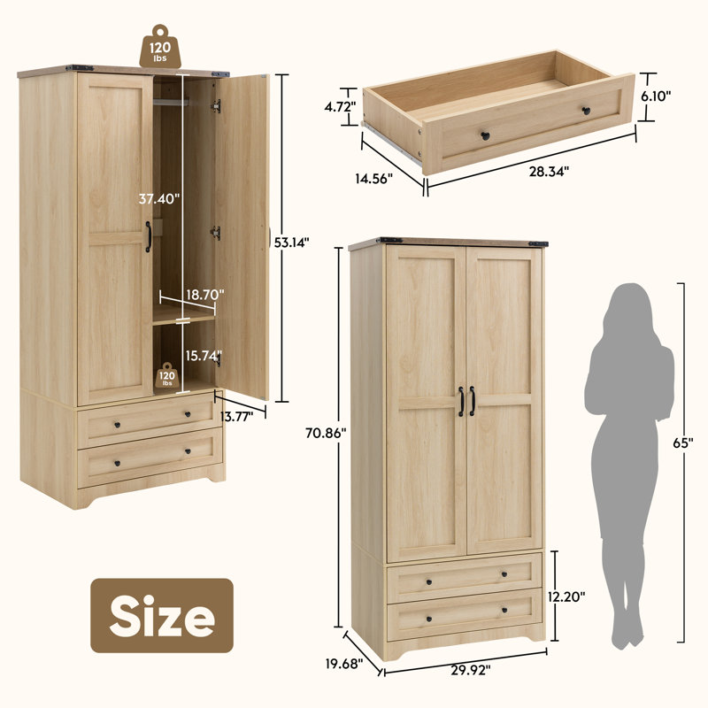 Armoire American Country, Nature