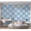 Murale pelez et collez de qualité supérieure - Motif géométrique bleu-2139659569
