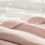 Housse de couette pour lit double / grand, 3 pièces, pince rose, envers en microfibre, lavable à la machine, 4 attaches d'angle, peau intérieure, coffre-fort, étiquette, coffre-fort, certification, conception, fermeture à boutons, attaches