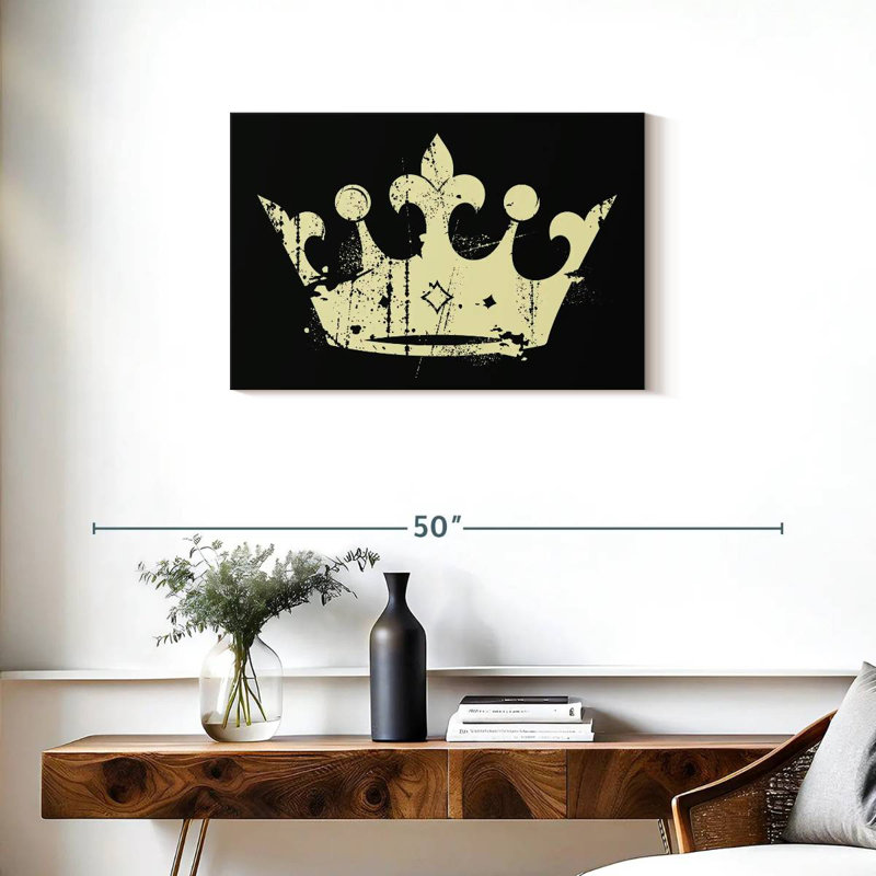 Kerner Grunge Crown, 20" H x 30" W