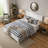 White Platform Bed with Headboard-1060103333