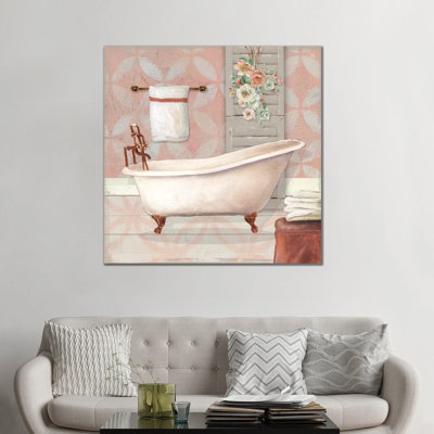 «Blush Bath I» par Carol Robinson - reproduction imprimée