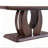 Modern Minimalist Walnut Dark Brown Texture Sticker-Patterned MDF Rectangular Coffee Table. Add a quiet and cozy atmosphere to your home.MDF coffee table,Walnut,Dark Brown textured Sticker,side table