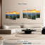 Great Smoky Mountains Sunrise Wall Art Multi Piece Canvas Print-387397352