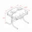 Repose-pieds en cuir d'inspiration Bauhaus-1132199214