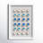 Handmade Glam Abstract Wall Decor on Solid Wood