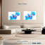 Fleur bleue abstraite Avery-107959799