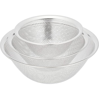 Ensemble de 3 tamis perforés Sori Yanagi (16,19,23 cm)