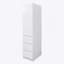 Armoire de rangement pour garde-manger, garde-manger avec portes, tablettes et tiroirs