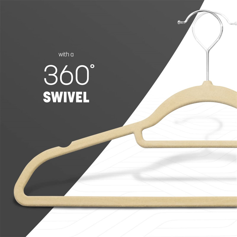 Balbuena Velvet Standard Hanger, Yellow