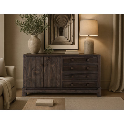 Dark Atenas 4 Drawer & 2 Door, Console