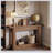 Entryway Table,2-Tier Console Table,Sofa Table