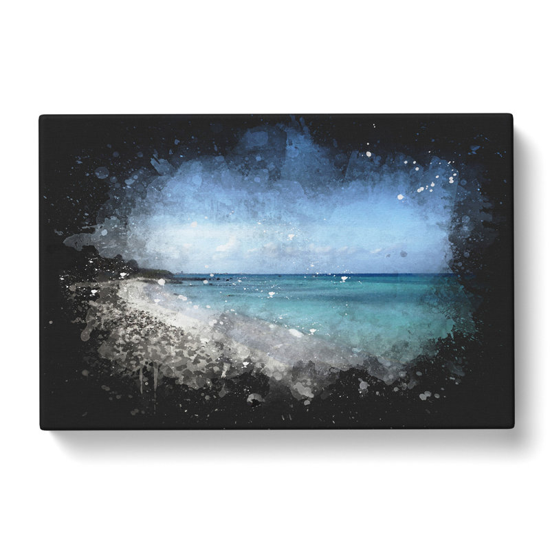 Beach In Aruba - Wrapped Canvas, 50cm H x 76cm W x 3cm D